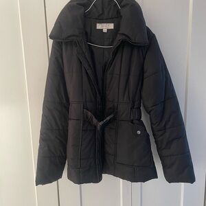 Suzy Shier Black Puffer Jacket